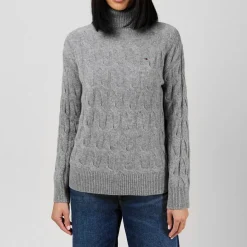Tommy Hilfiger Roll Neck Jumper in Grey