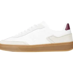 Tommy Hilfiger Sole Low Top Trainers in Beige