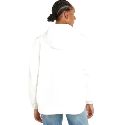 Tommy Jeans Archive Relaxed Fit Hooded Sweatshirt in White