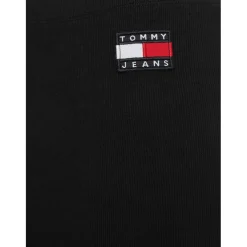 Tommy Jeans Badge Cycling Shorts in Black