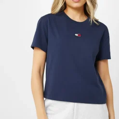 Tommy Jeans Badge T-Shirt in Blue
