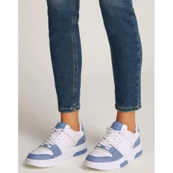 Tommy Jeans Brooklyn Color Block Sneakers in Blue