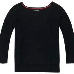 Tommy Jeans Drop Back Sweater in Green