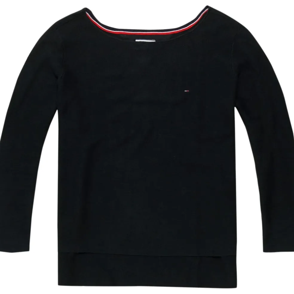 Tommy Jeans Drop Back Sweater in Green