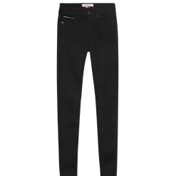 Tommy Jeans High Rise Super Skinny Jeans in Black