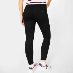 Tommy Jeans High Rise Super Skinny Jeans in Black