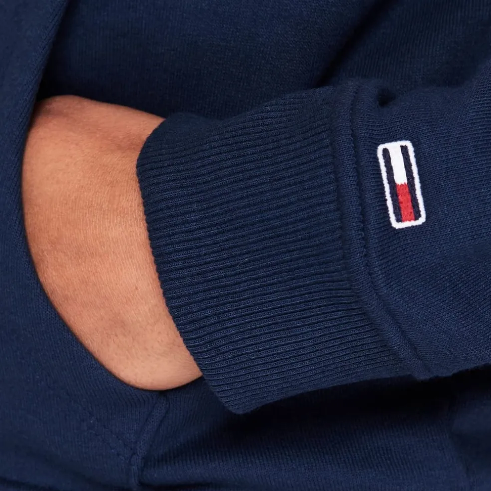 Tommy Jeans Logo Hoodie in Blue