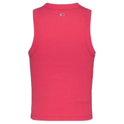 Tommy Jeans Slim Sh Tj Bubble Tank in Pink