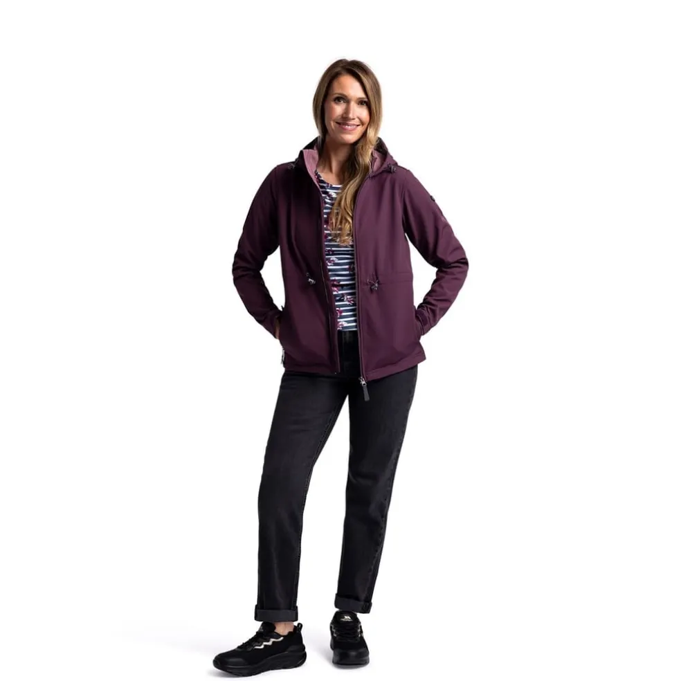 Trespass Aileen Jacket in Red