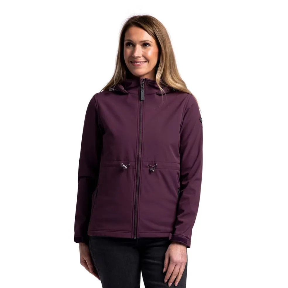 Trespass Aileen Jacket in Red