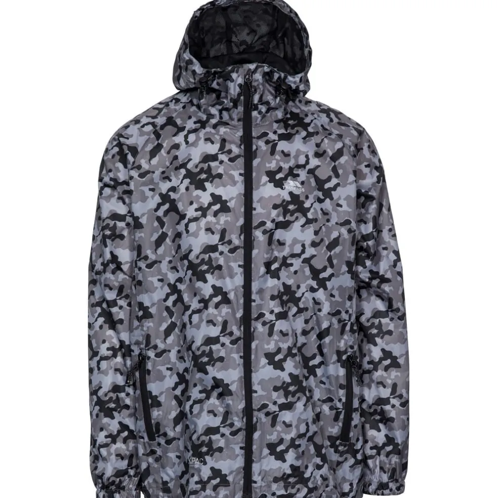 Trespass Qikpac Jacket in Grey