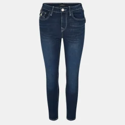True Religion Halle Fl Skny in Blue