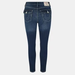 True Religion Halle Fl Skny in Blue