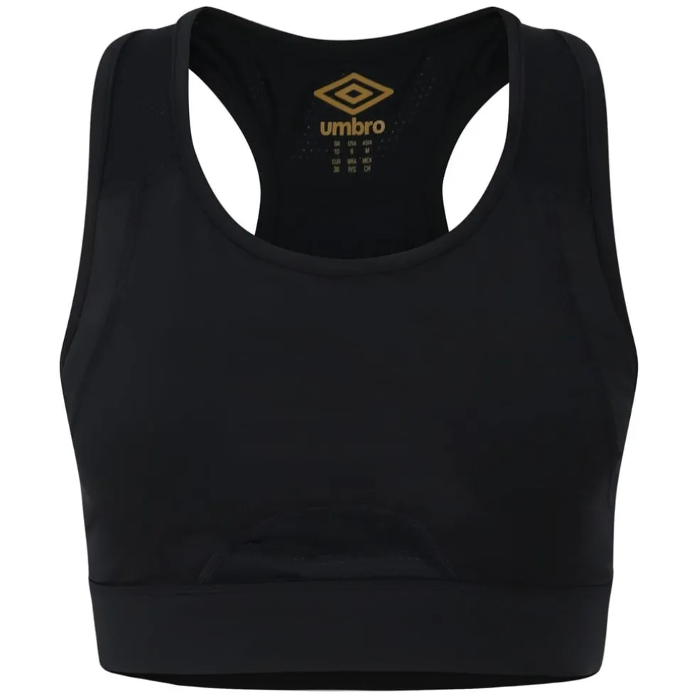 Umbro Train Sprt Bra in Black