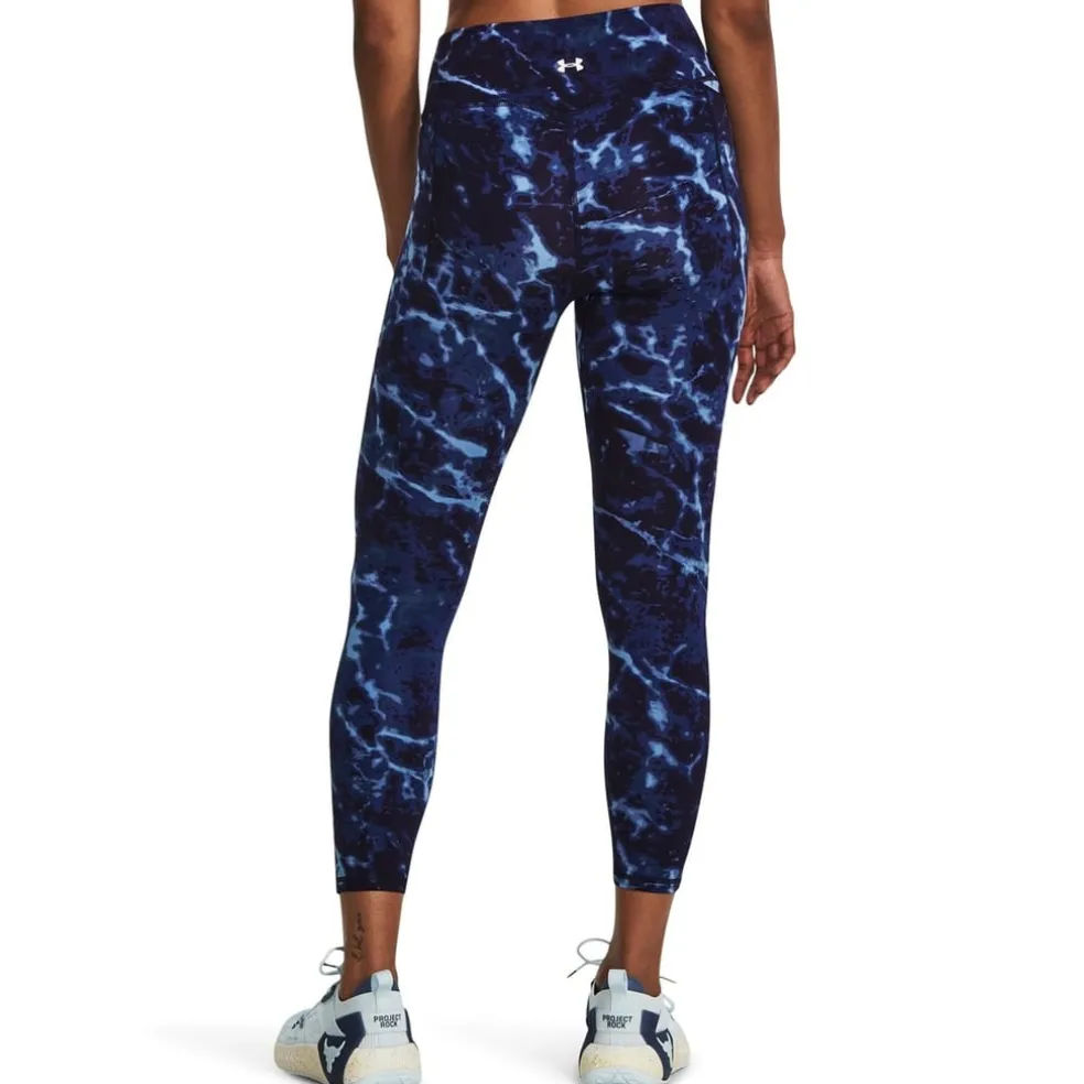 Under Armour Compression Fit Running Athletic Pants in Blue