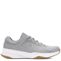 Under Armour Edge Suede Low Top Sneakers in Grey