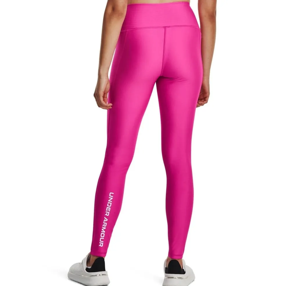 Under Armour Graphic Running Legging in Pink
