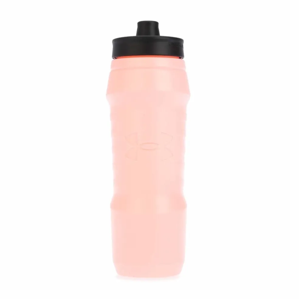 Under Armour 32oz Velocity Squeeze Water Bottle in Pink
