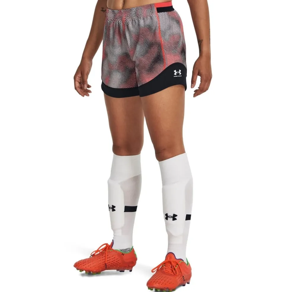 Under Armour Ws Ch. Pro Shorts Prnt in Red