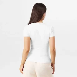 USA Pro Pro Essential Slim Fit Crew Neck T-Shirt in White