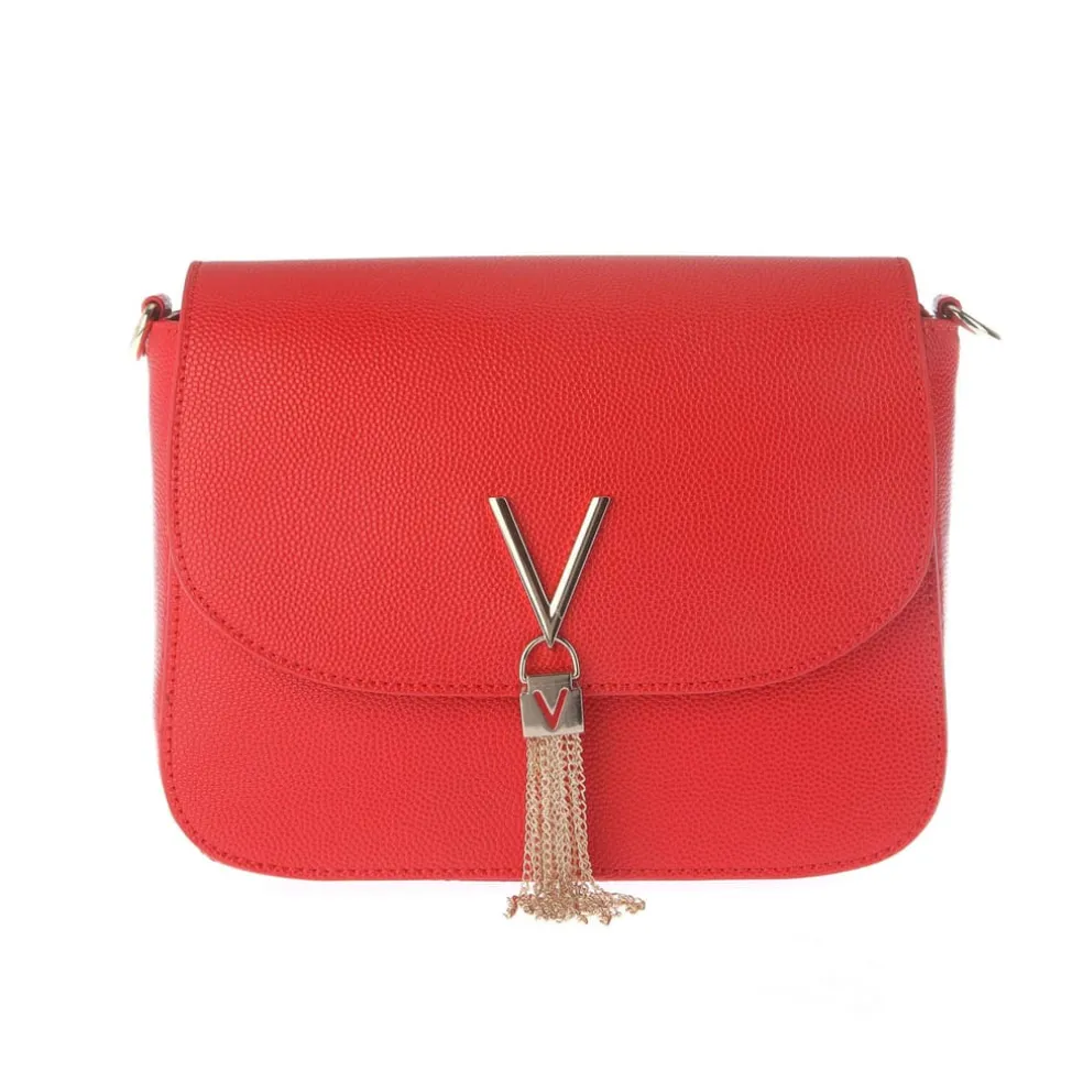 Valentino Divina Shoulder Bag in Red