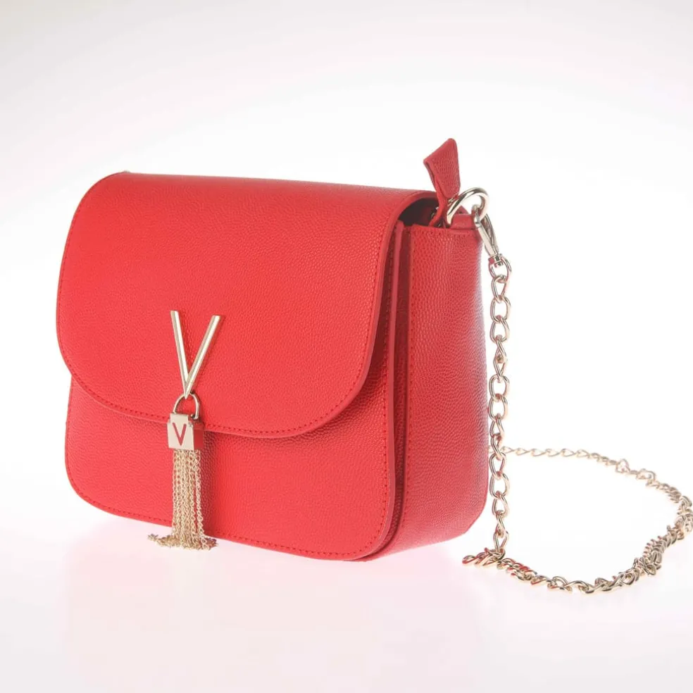 Valentino Divina Shoulder Bag in Red