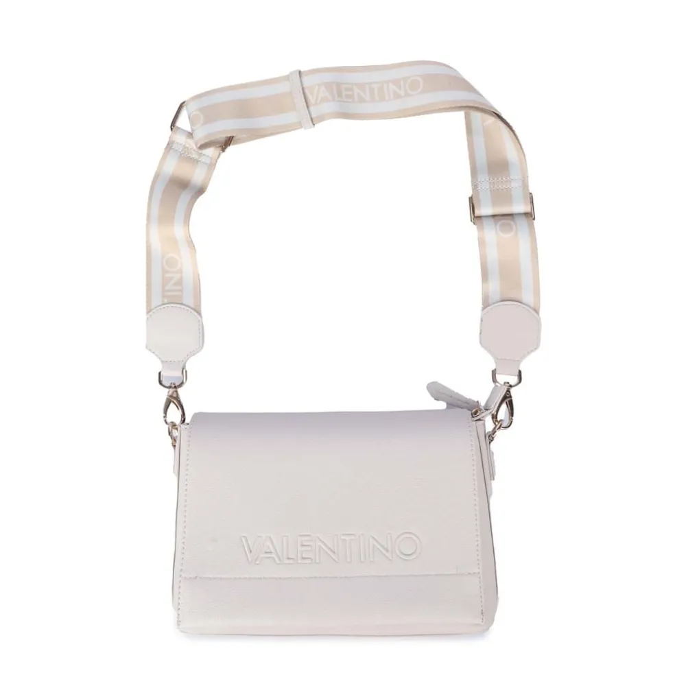 Valentino Noodles Flap Bag in Beige