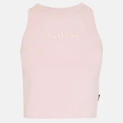 Vans Womens Essential Racer Tank Sepia Rose Vest in Pink