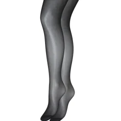 Vero Moda 2 Pack 20 Denier Tights in Black