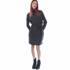 Vero Moda Bella Long Sleeve Jersey Dress in Black