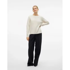 Vero Moda Doffy O Neck in Cream