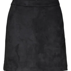 Vero Moda Fauxsuede Skirt in Black