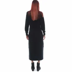 Vero Moda Lefile Midi Jumper Dress in Black
