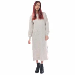 Vero Moda Lefile Midi Jumper Dress in Natural