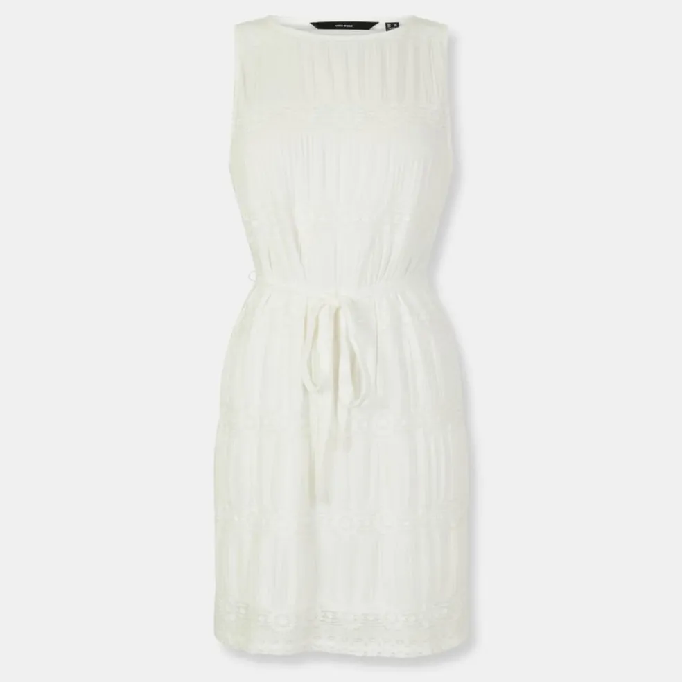 Vero Moda Luna Short Drss in White