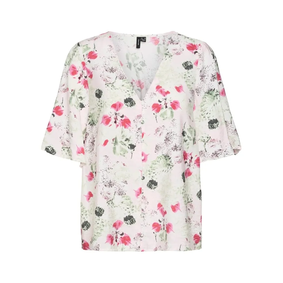 Vero Moda Miranda Wvn Top in Pink