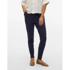 Vero Moda Vmeva Regular Fit Joggers in Blue