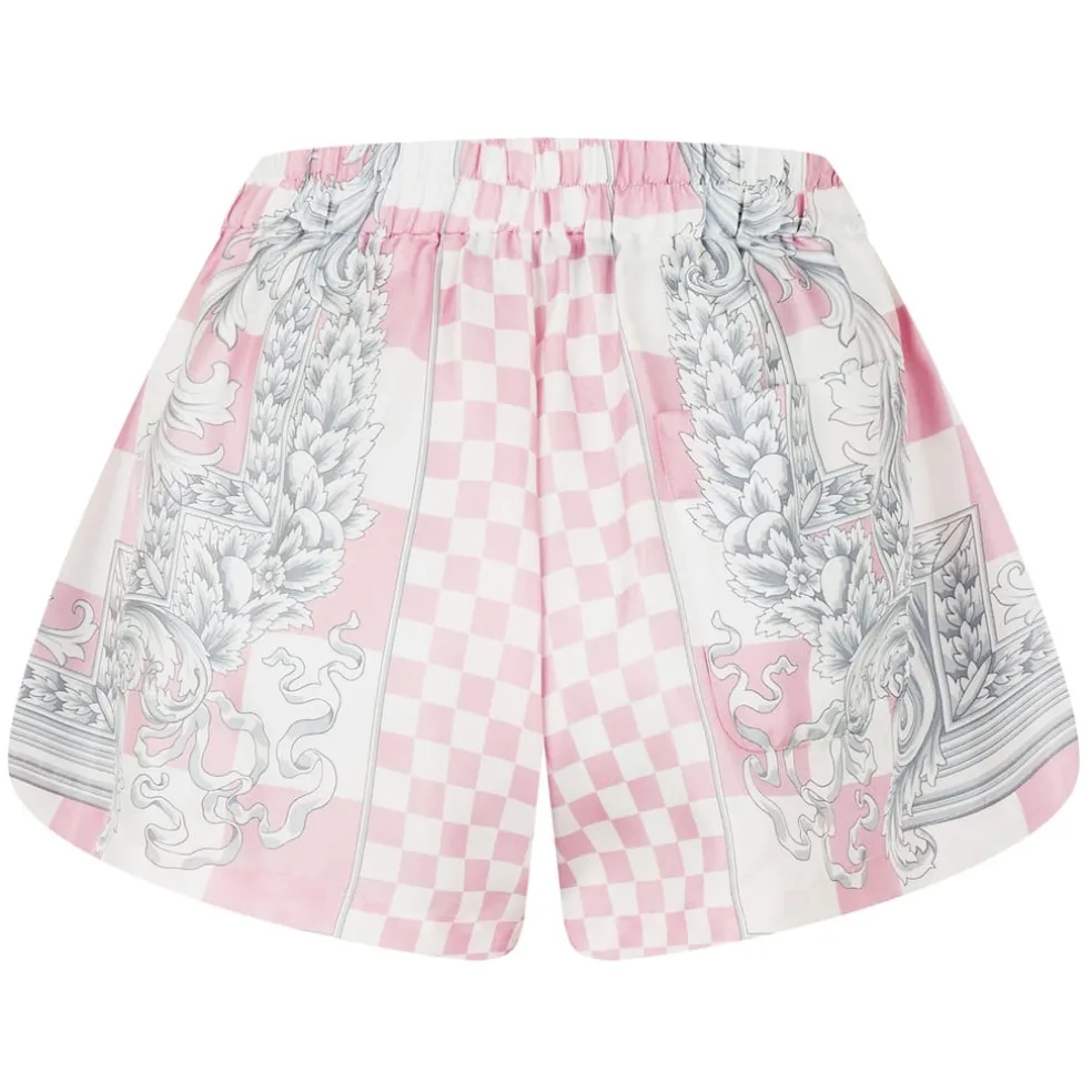 Versace Barque Casual Shorts in Pink