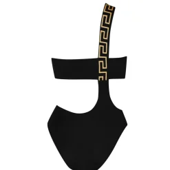 Versace Icon Greca Swimsuit in Black