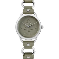 Vivienne Westwood Carnaby Quartz 35mm Watch in Silver