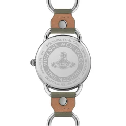 Vivienne Westwood Carnaby Quartz 35mm Watch in Silver