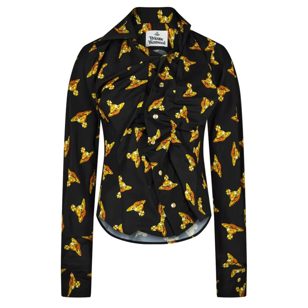 Vivienne Westwood Drunken Shirt in Black