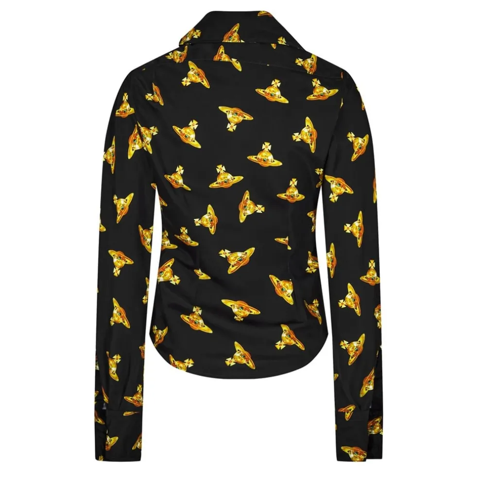 Vivienne Westwood Drunken Shirt in Black