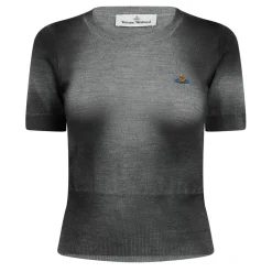 Vivienne Westwood Eli Body Intarsia Top in Grey