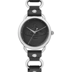 Vivienne Westwood Ladies Carnaby Watch in Black
