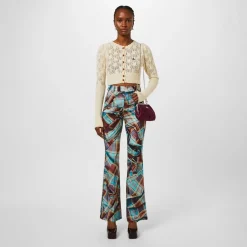 Vivienne Westwood Samantha Cropped Cardigan in Cream