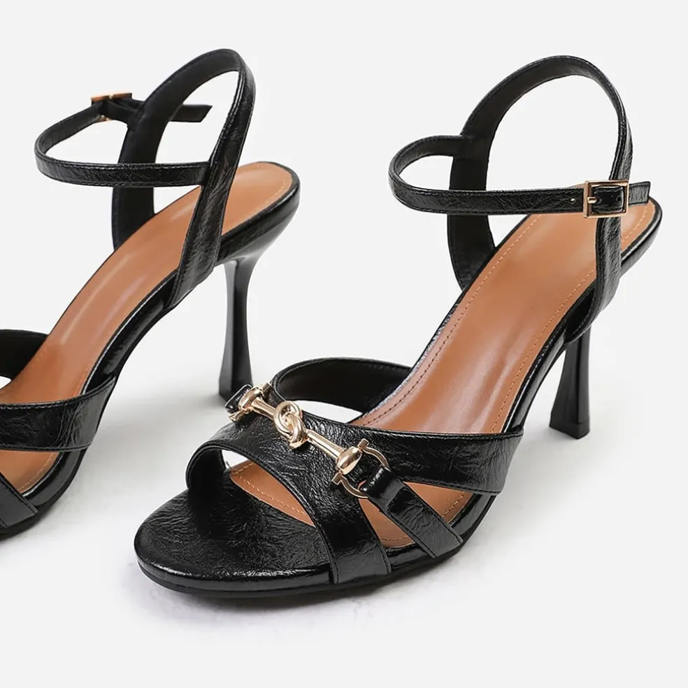 Wheres That From Adana Heel in Black