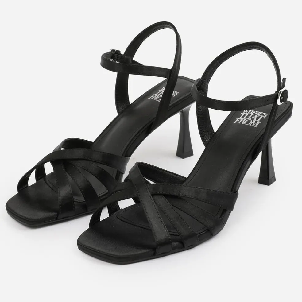 Wheres That From Lizzo Heel in Black