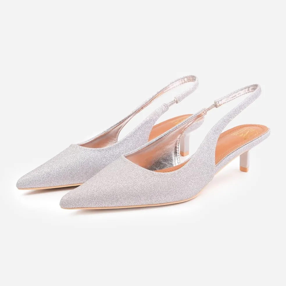 Wheres That From Lw Ktn Heels in Silver