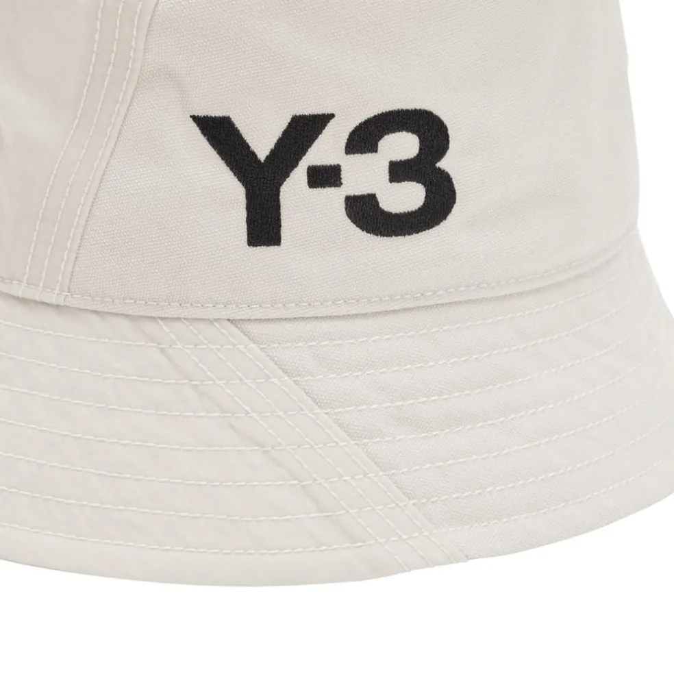 Y-3 Classic Bucket Hat in Cream